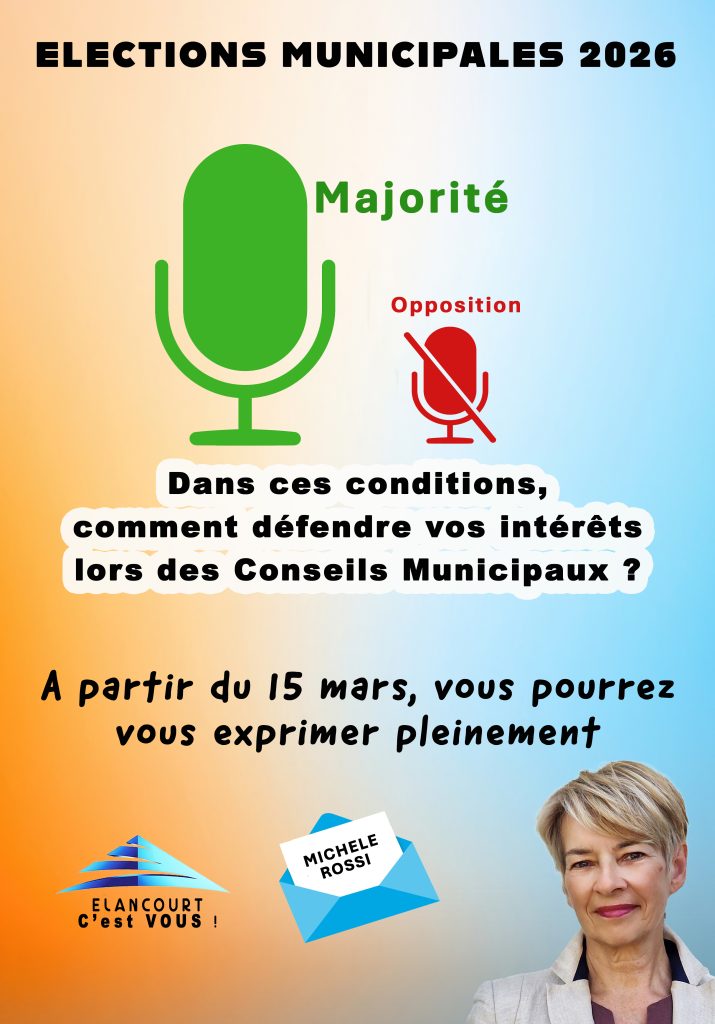 majorité opposition élancourt écoute