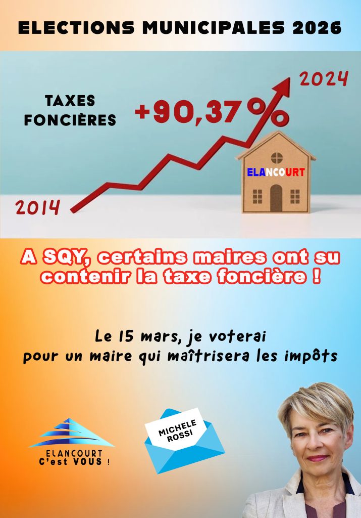taxe foncière élancourt